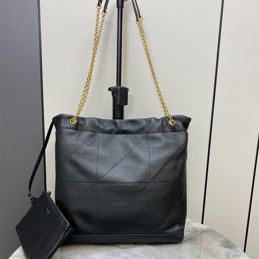 Black YSL JAMIE 4.3 POCHON in lambskin - Image 4