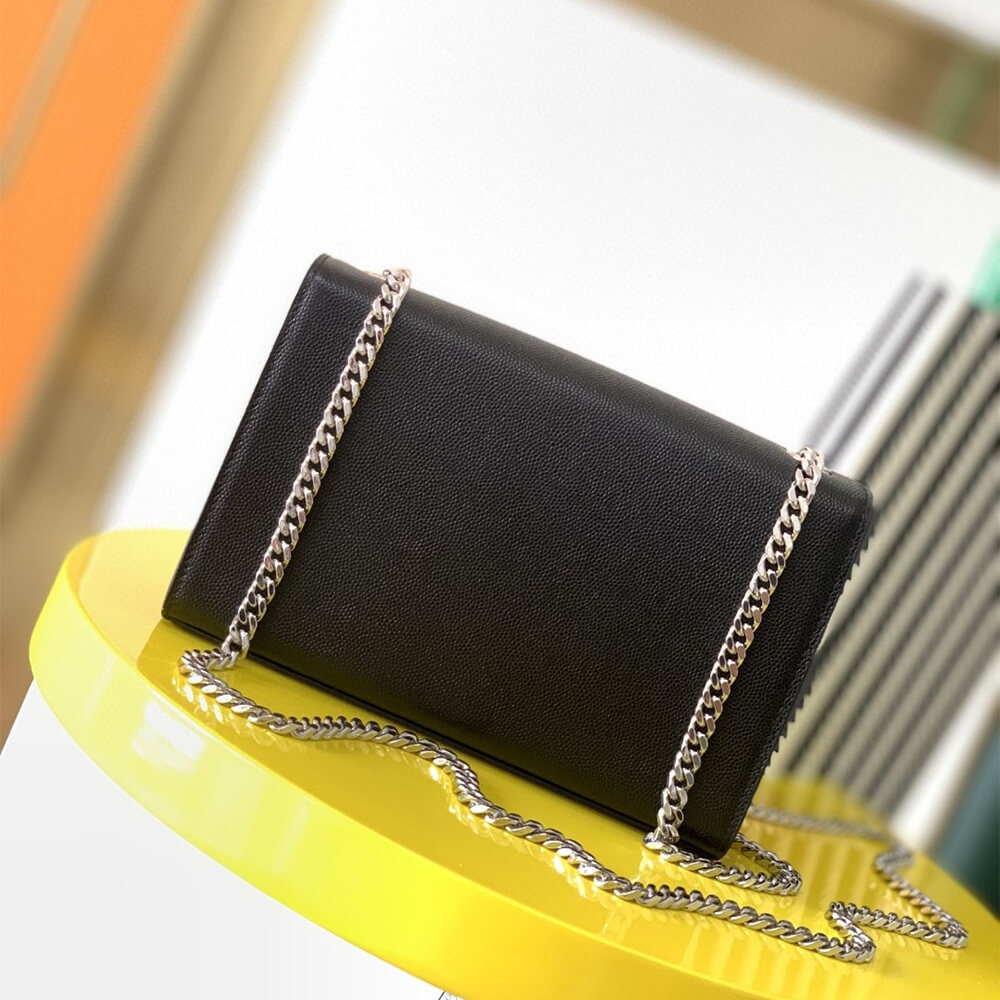 Black YSL KATE SMALL SHOULDER BAG - Image 4