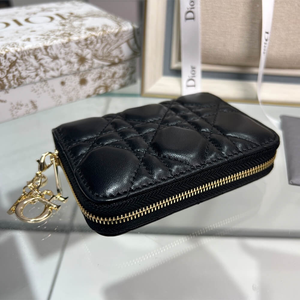 Lady Dior Voyageur Small Coin Purse - Image 4