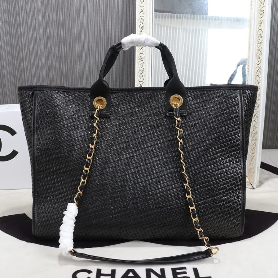 CHANEL MEDIUM DEAUVILLE TOTE - Image 4