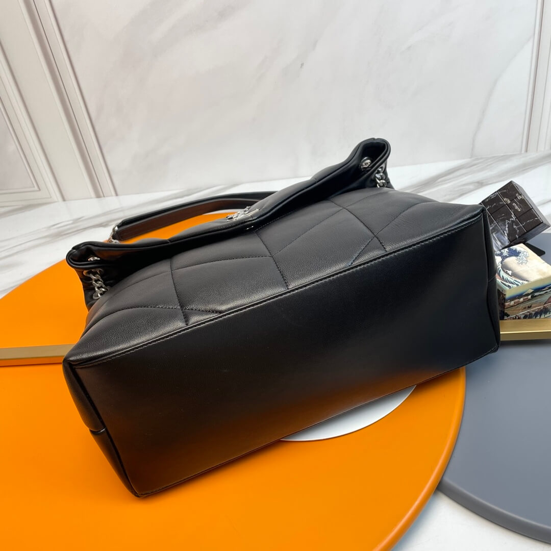 Black YSL PUFFER MEDIUM in Nappa leather - Image 5