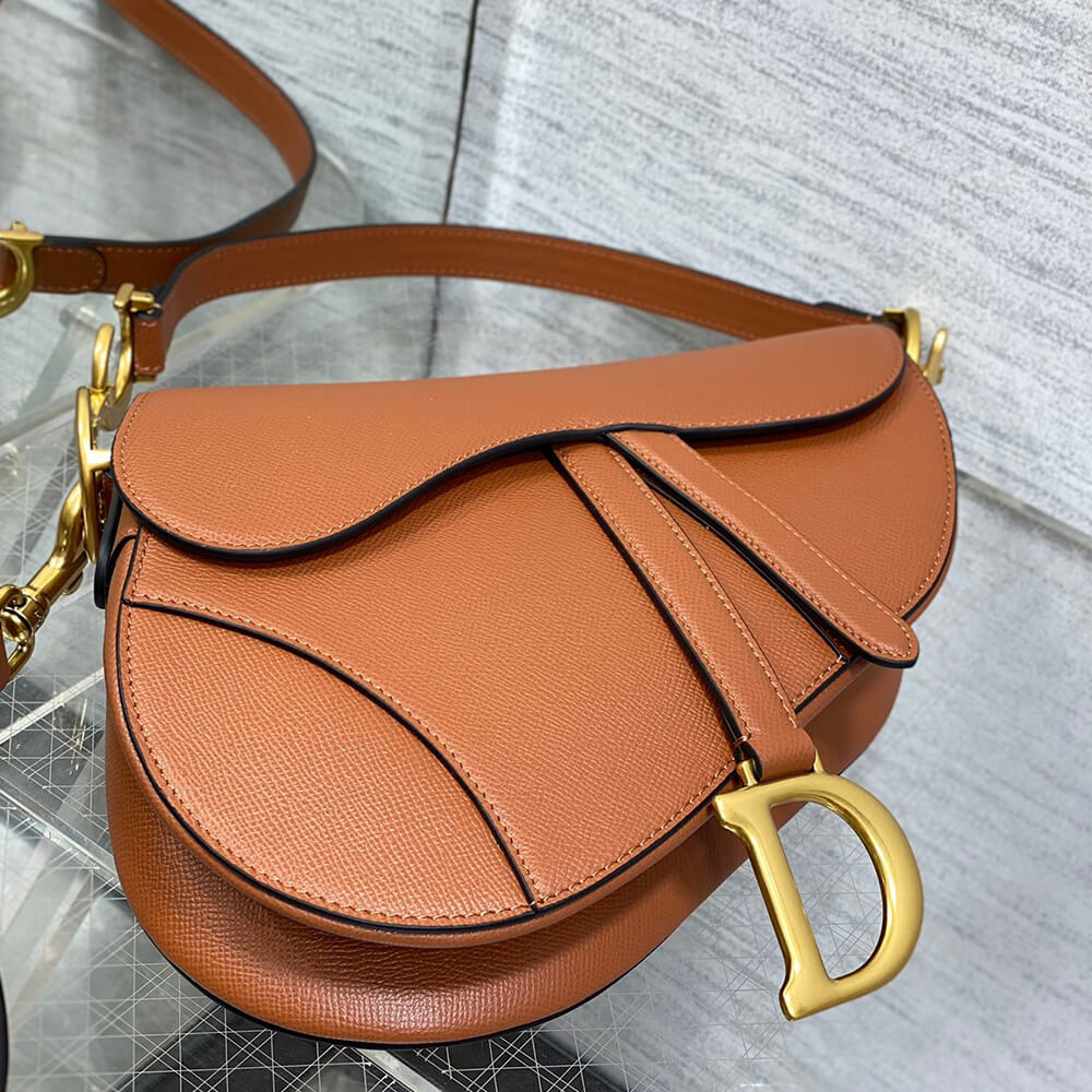 Dior Saddle Bag with Strap - Image 5