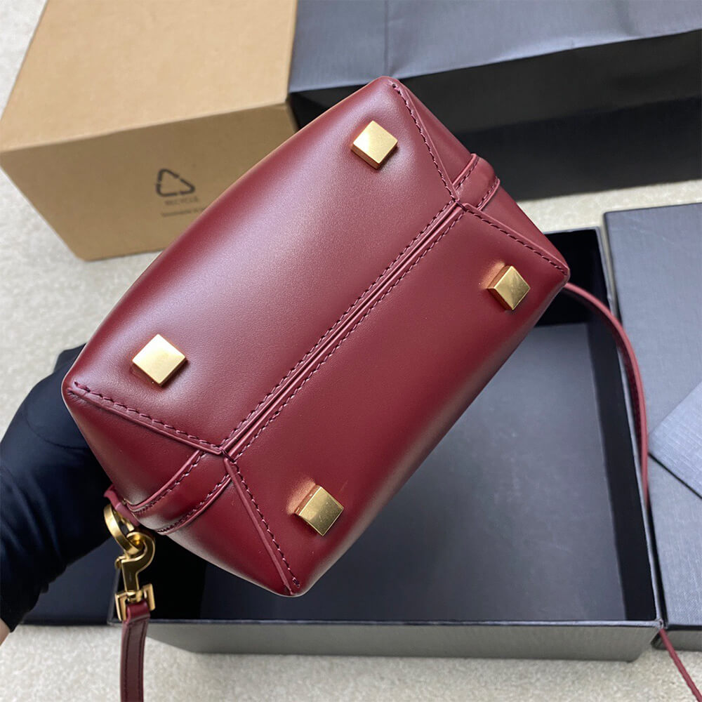 MERLOT YSL LE 37 mini in shiny leather - Image 5