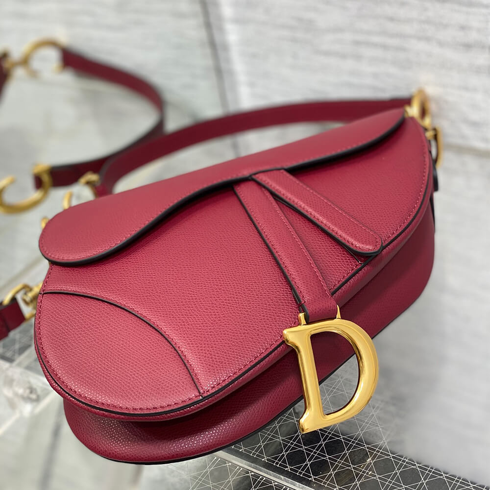 Dior Saddle Bag with Strap - Image 5