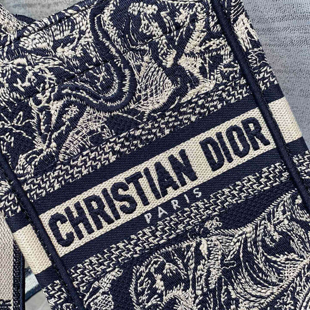 Mini Vertical Dior Book Tote - Image 5