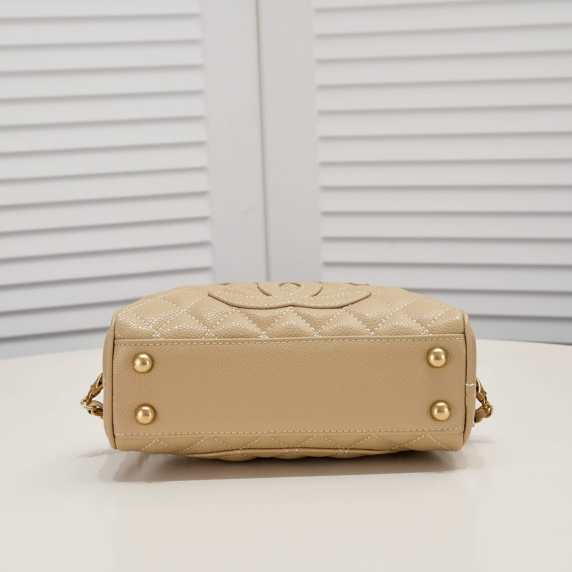 CHANEL Small Vintage Boston Bag - Image 5