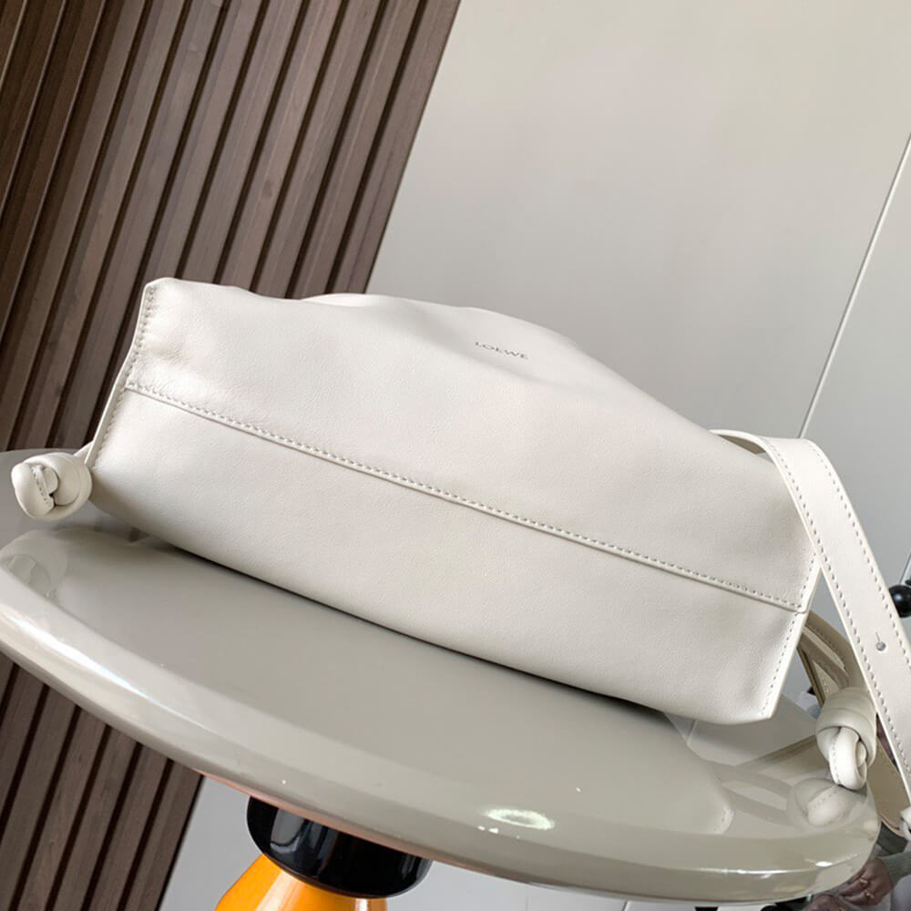 Sea Salt LOEWE Medium Flamenco clutch in nappa calfskin (HIGH-END GRADE) - Image 5