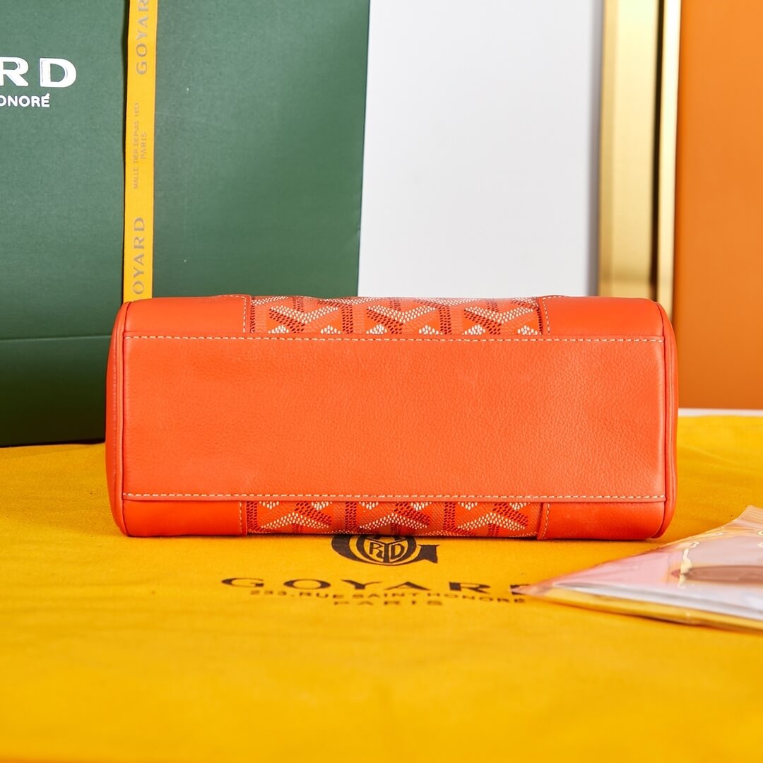Orange Goyard Saigon Souple Mini Bag - Image 5