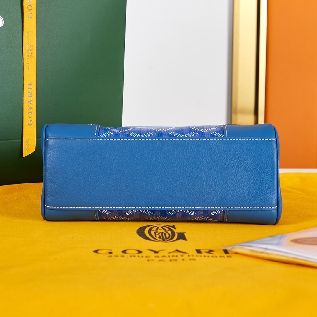 Sky Blue Goyard Saigon Souple Mini Bag - Image 5