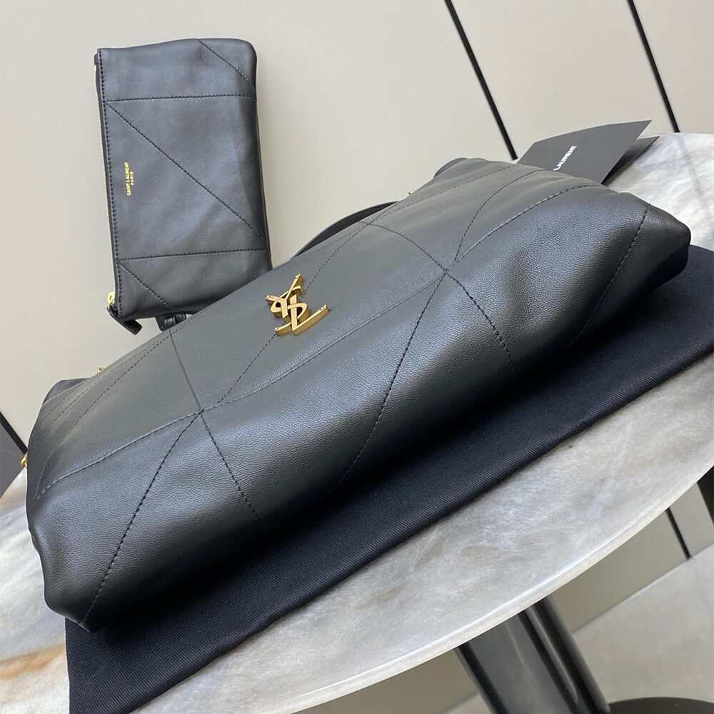 Black YSL JAMIE 4.3 POCHON in lambskin - Image 5