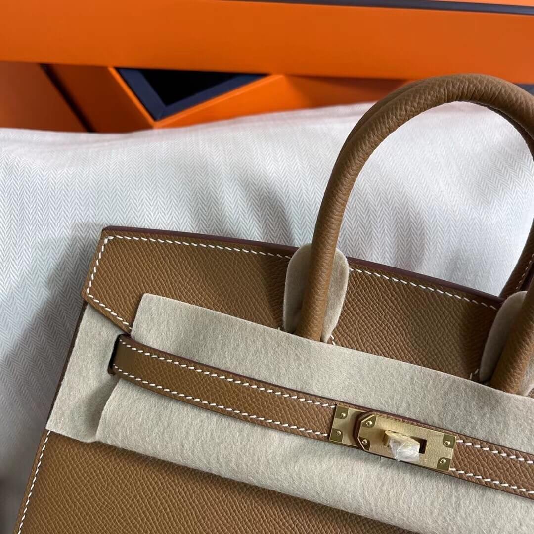 Brown Hermes Birkin 25 Sellier (High-end Grade) - Image 5