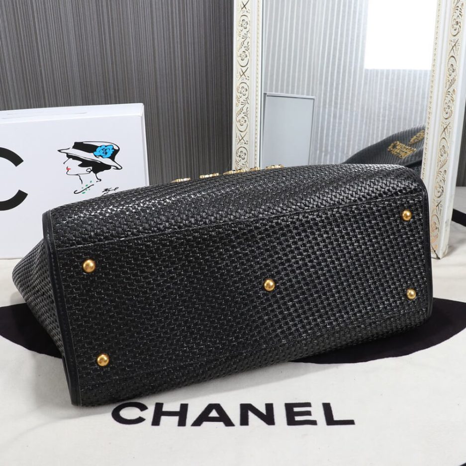 CHANEL MEDIUM DEAUVILLE TOTE - Image 5