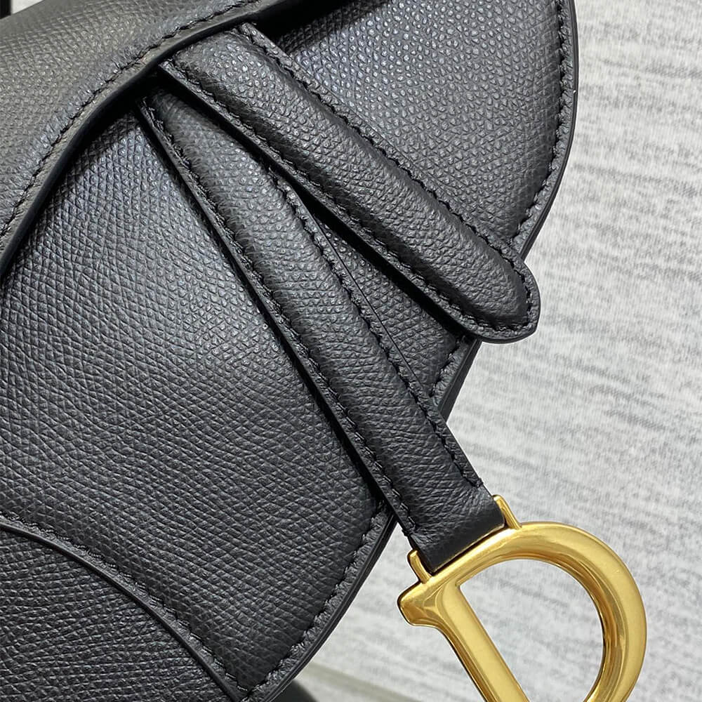 Dior Mini Saddle Bag with Strap - Image 6