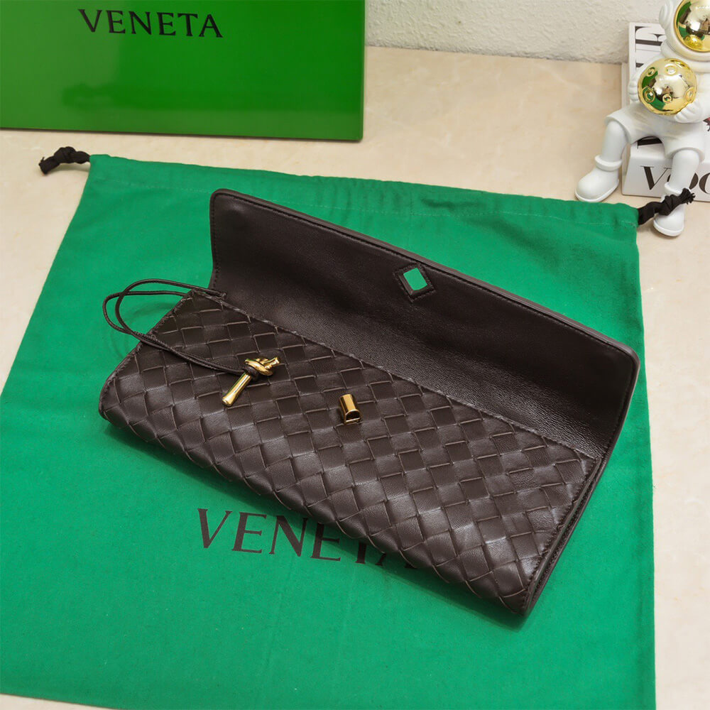 Fondant Bottega Veneta Andiamo Clutch (HIGH-END GRADE) - Image 6