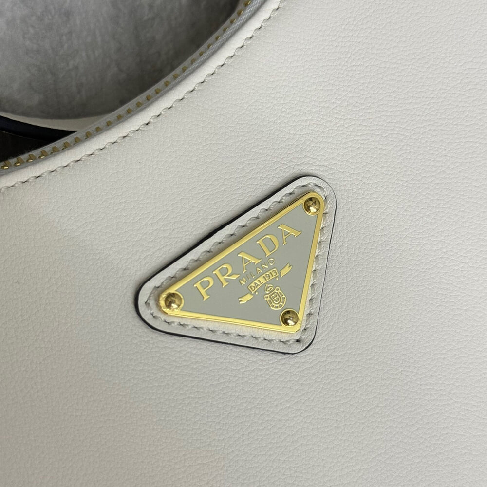 Prada Large leather shoulder bag - Image 6