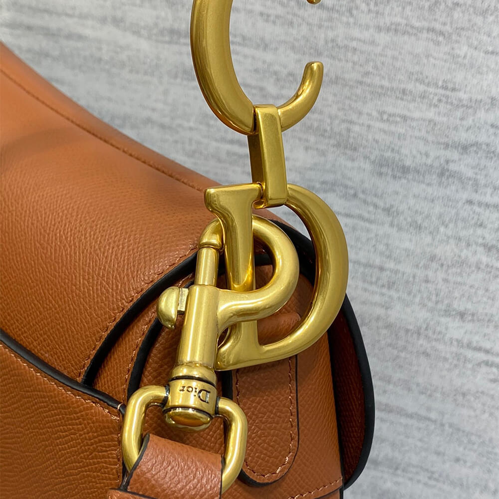 Dior Saddle Bag with Strap - Image 6