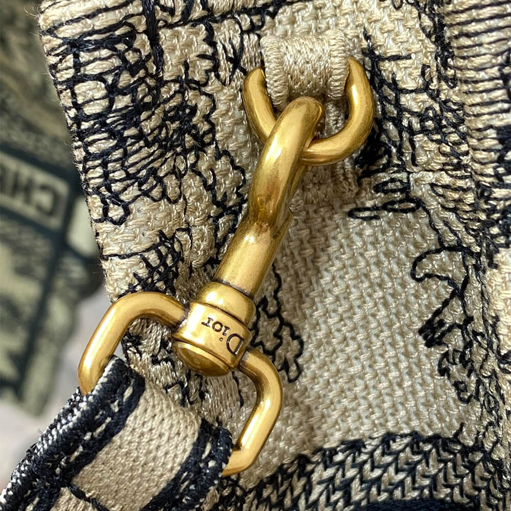 Mini Vertical Dior Book Tote - Image 6