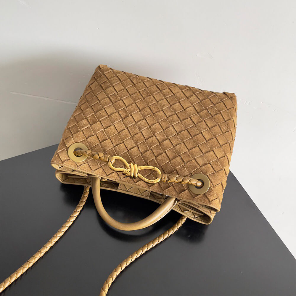 Brown Bottega Veneta Small Andiamo - Image 6
