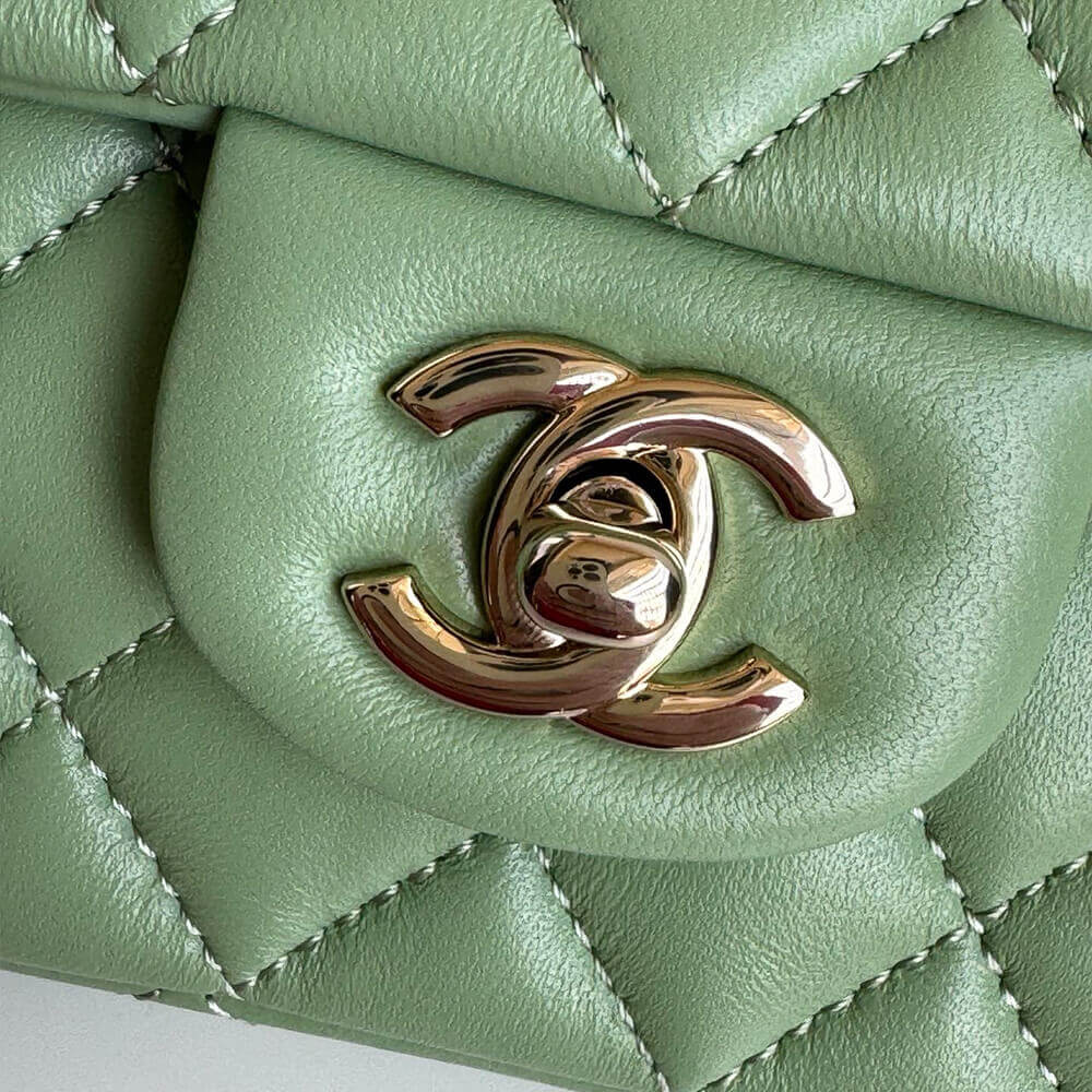 CHANEL Mini Classic Handbag With Top Handle - Image 6