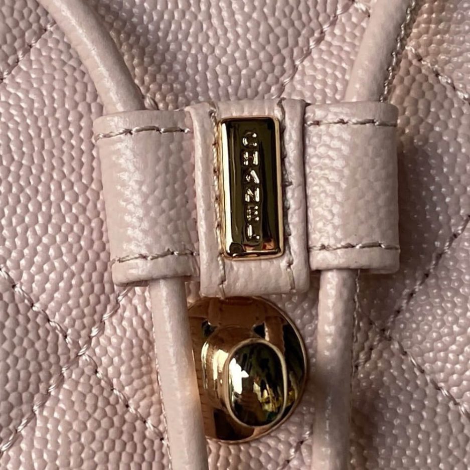 Light Pink CHANEL BACKPACK (high-end grade) - Image 6