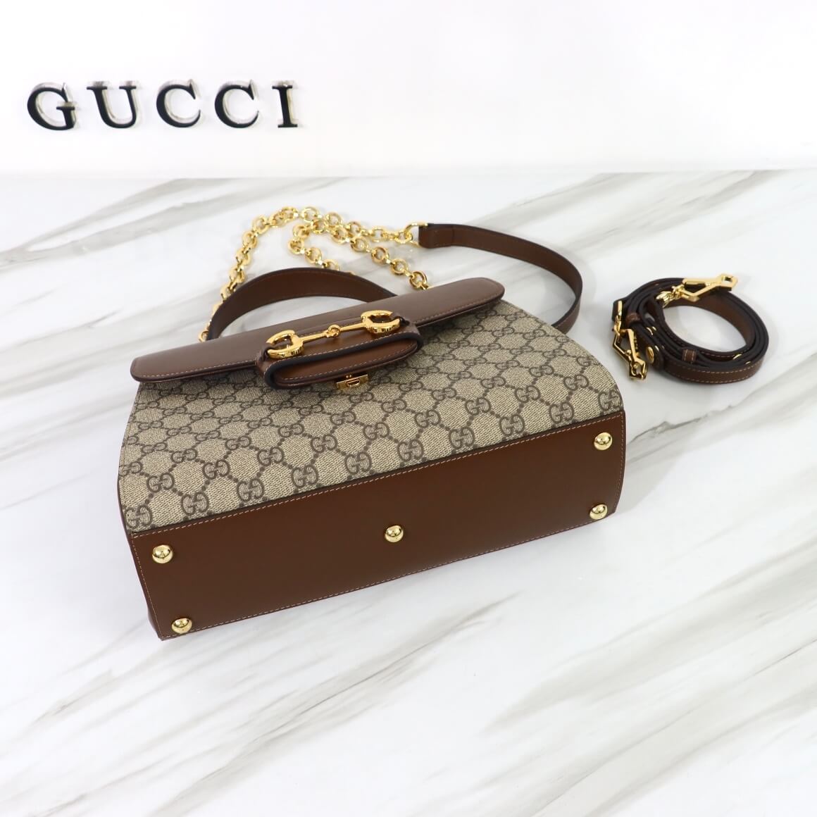 GUCCI HORSEBIT 1955 MEDIUM BAG - Image 6