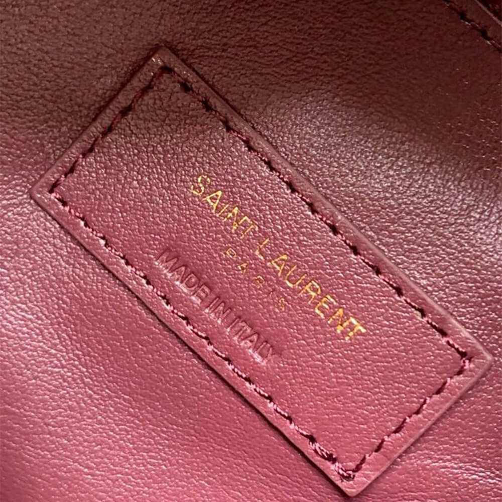 Purple YSL LE 5 A 7 supple SMALL IN GRAINED LEATHER (high-end grade) - Image 7