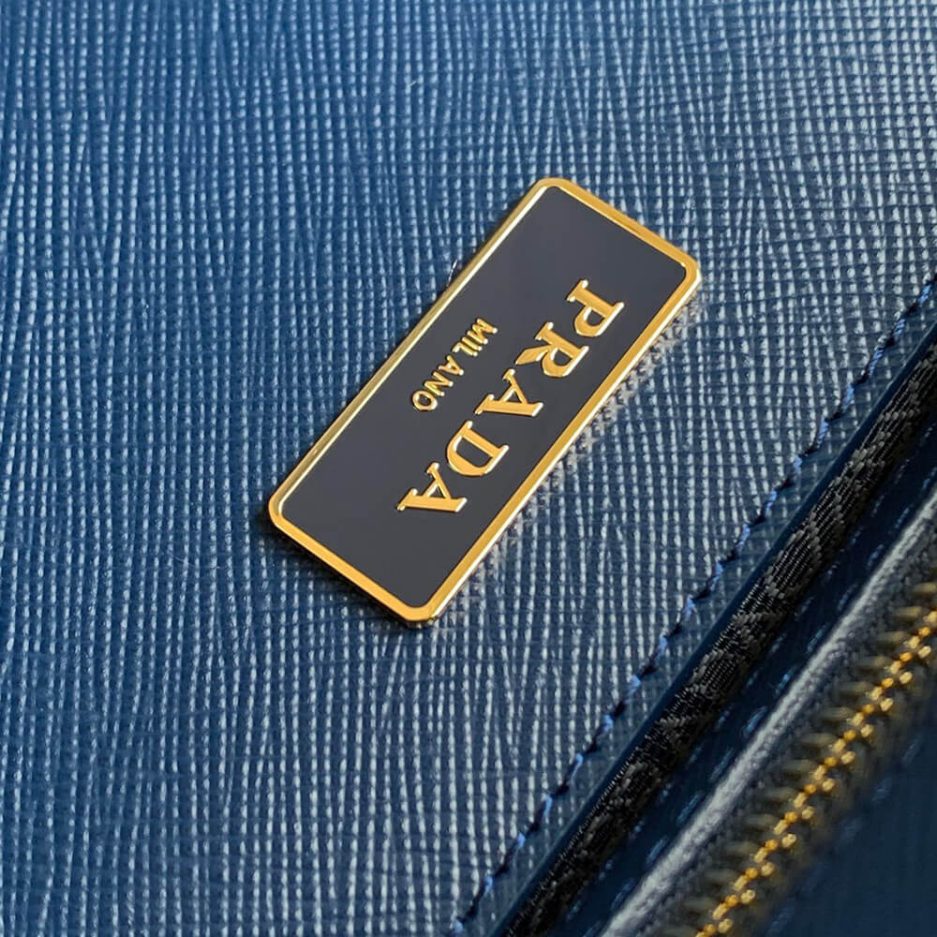 Bluette Medium Prada Galleria Saffiano leather bag - Image 7