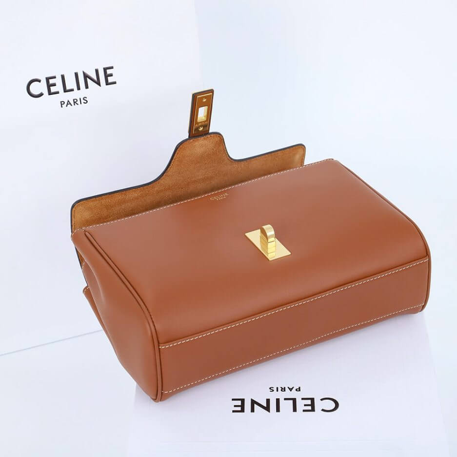 CELINE Teen 16 Soft in Supple Calfskin(High-end Grade) - Image 7
