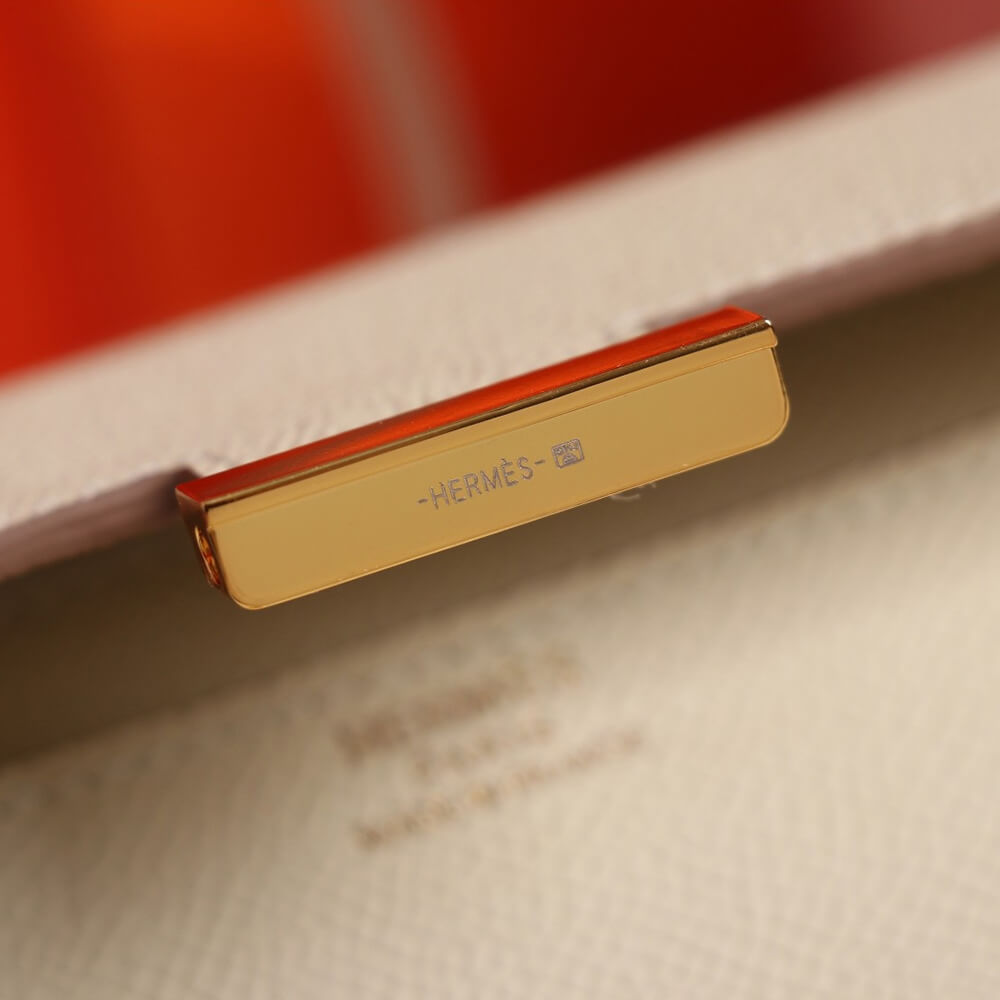 White Hermes Constance wallet - Image 7