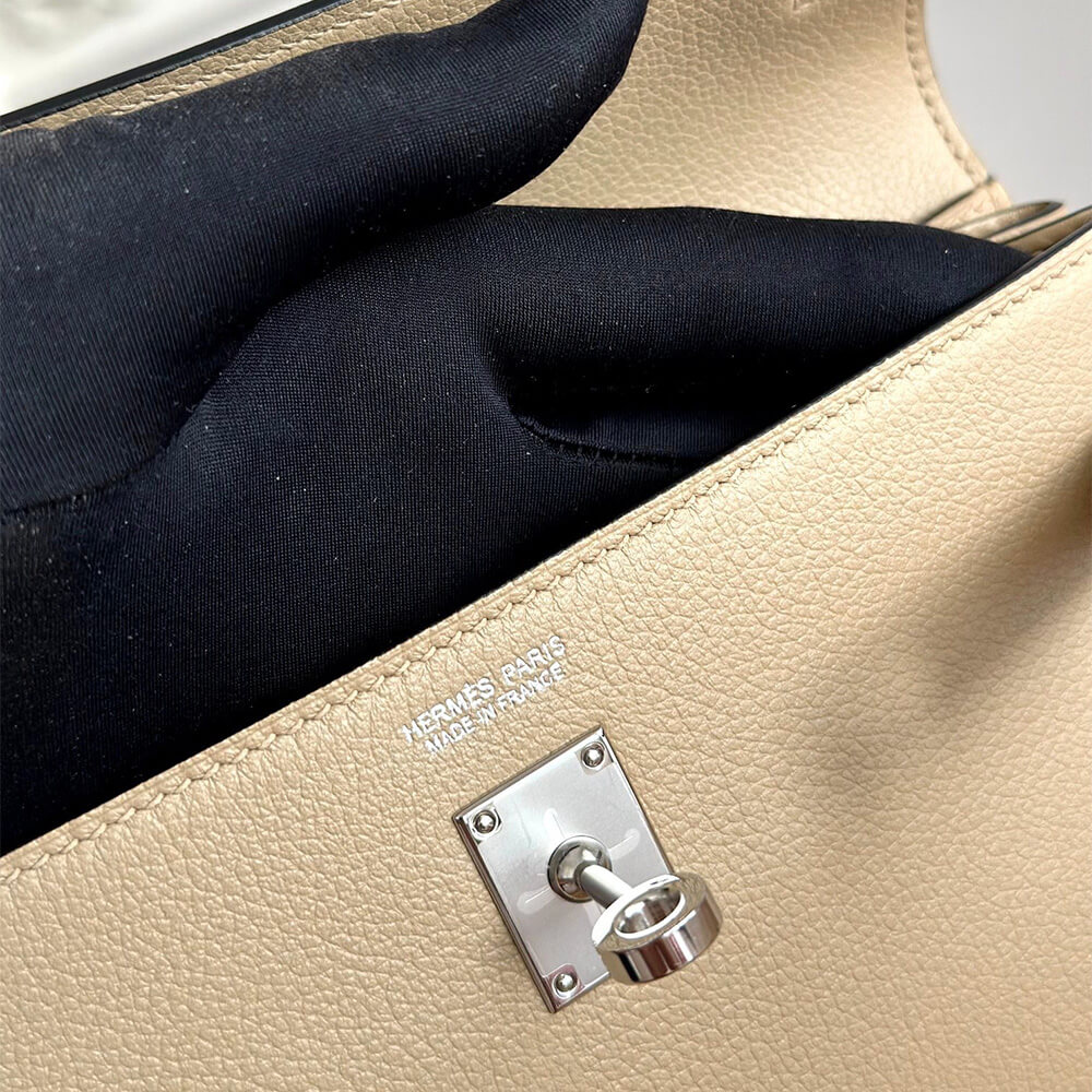 Beige Hermes Kelly Danse - Image 7