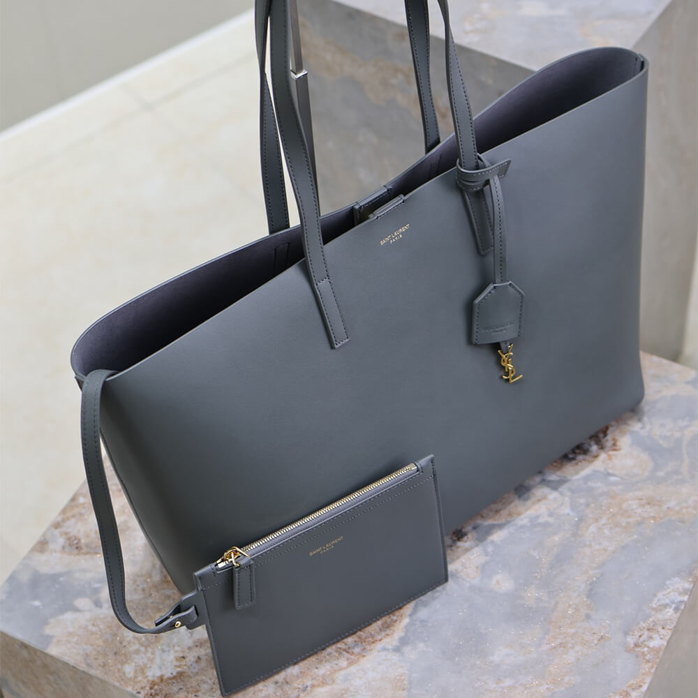 STORM YSL Shopping Saint Laurent leather - Image 7