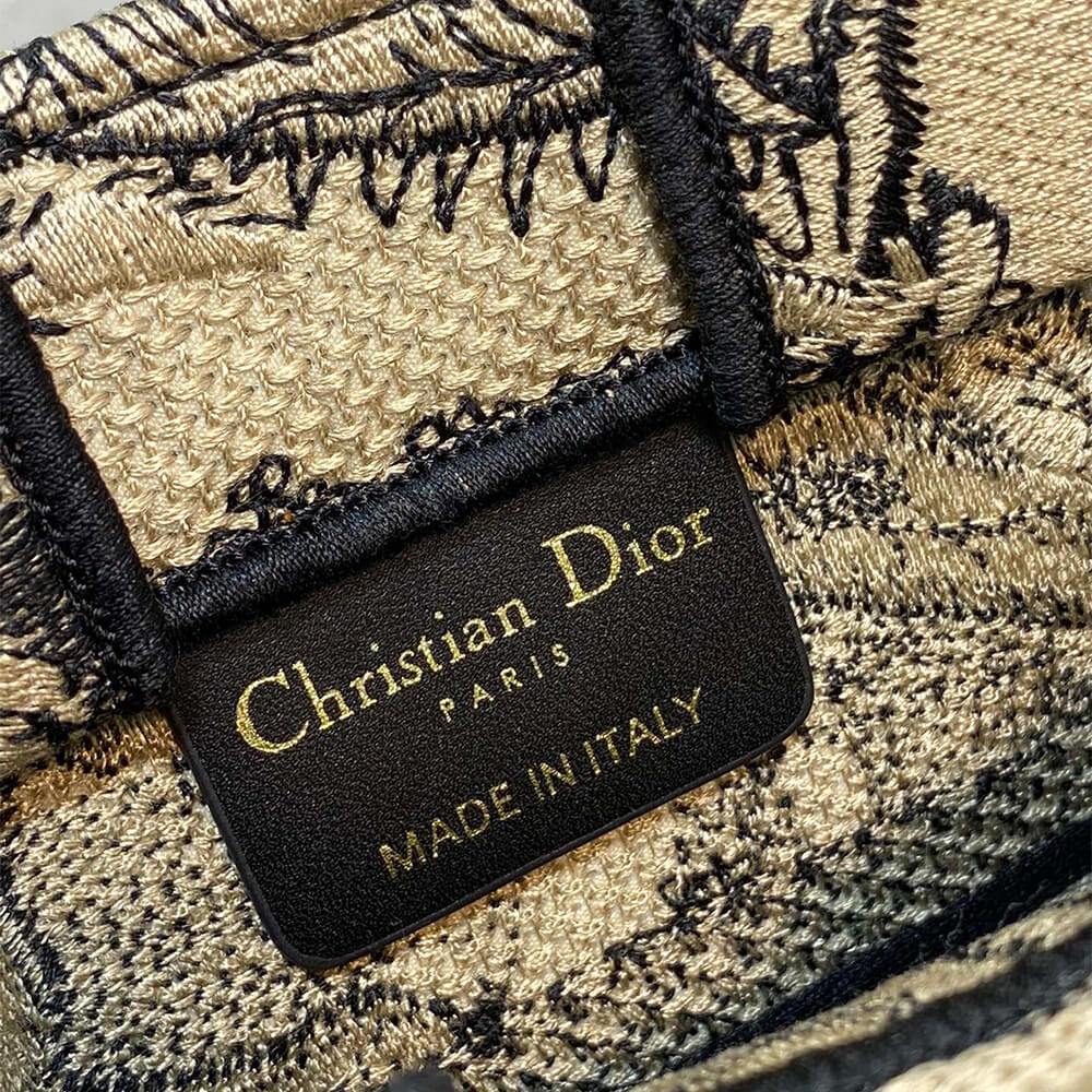 Mini Vertical Dior Book Tote - Image 7