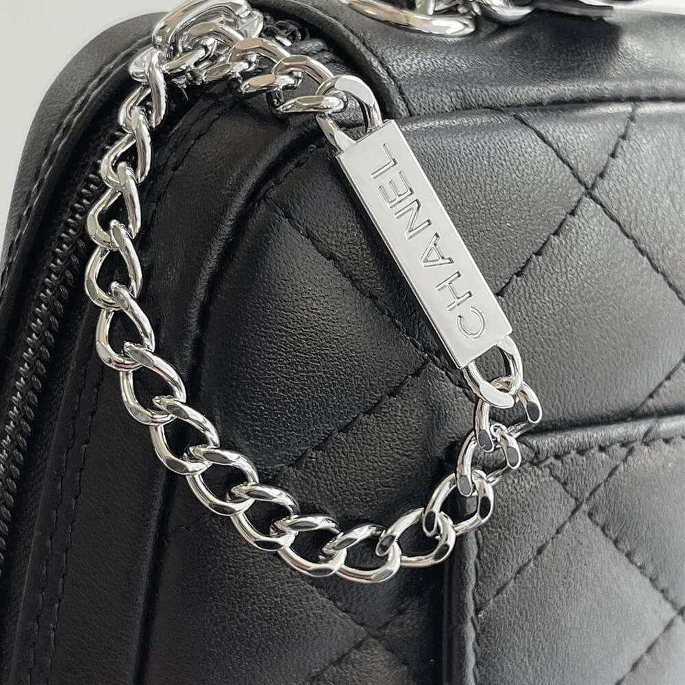 All Black Chanel Mini Cambon Camera Bag (high-end grade) - Image 7