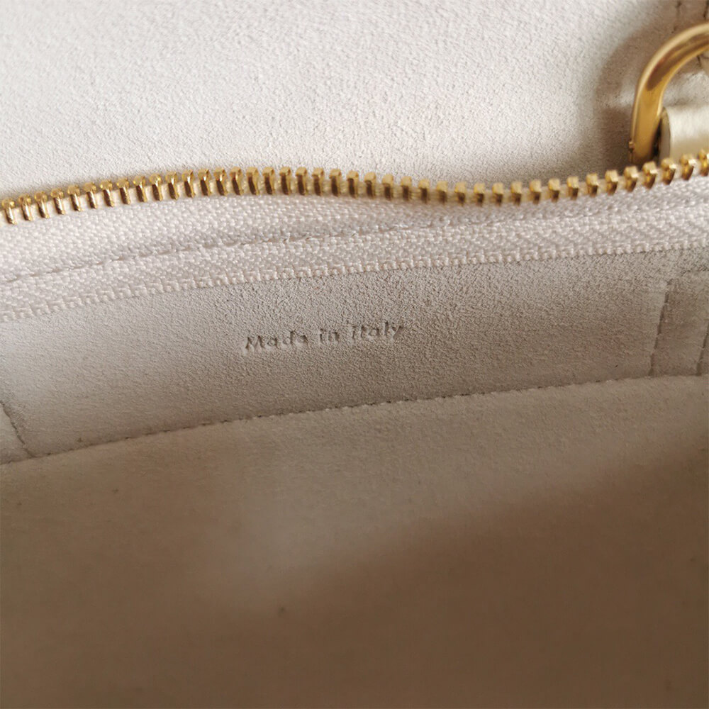 White CELINE NANO BELT BAG - Image 7