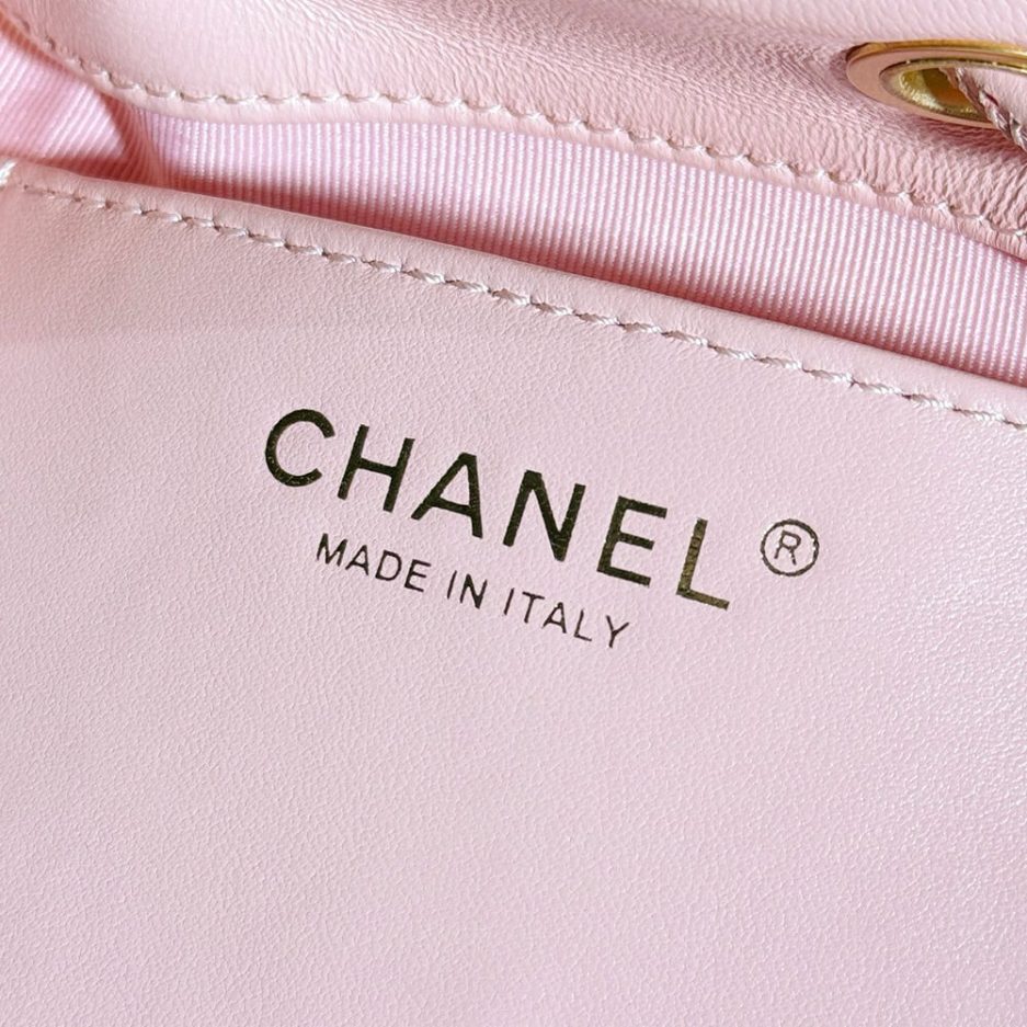 Pink CHANEL BACKPACK (high-end grade) - Image 7