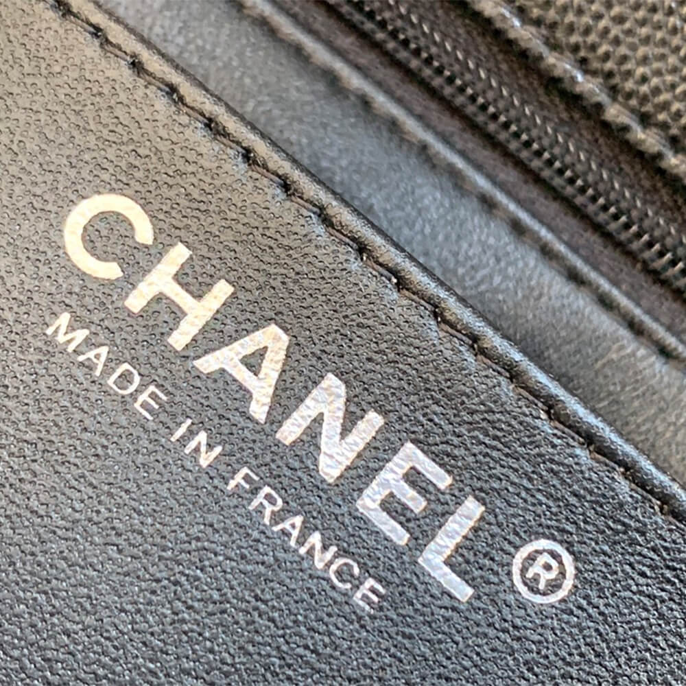 Black Chanel MINI FLAP BAG (high-end grade) - Image 7