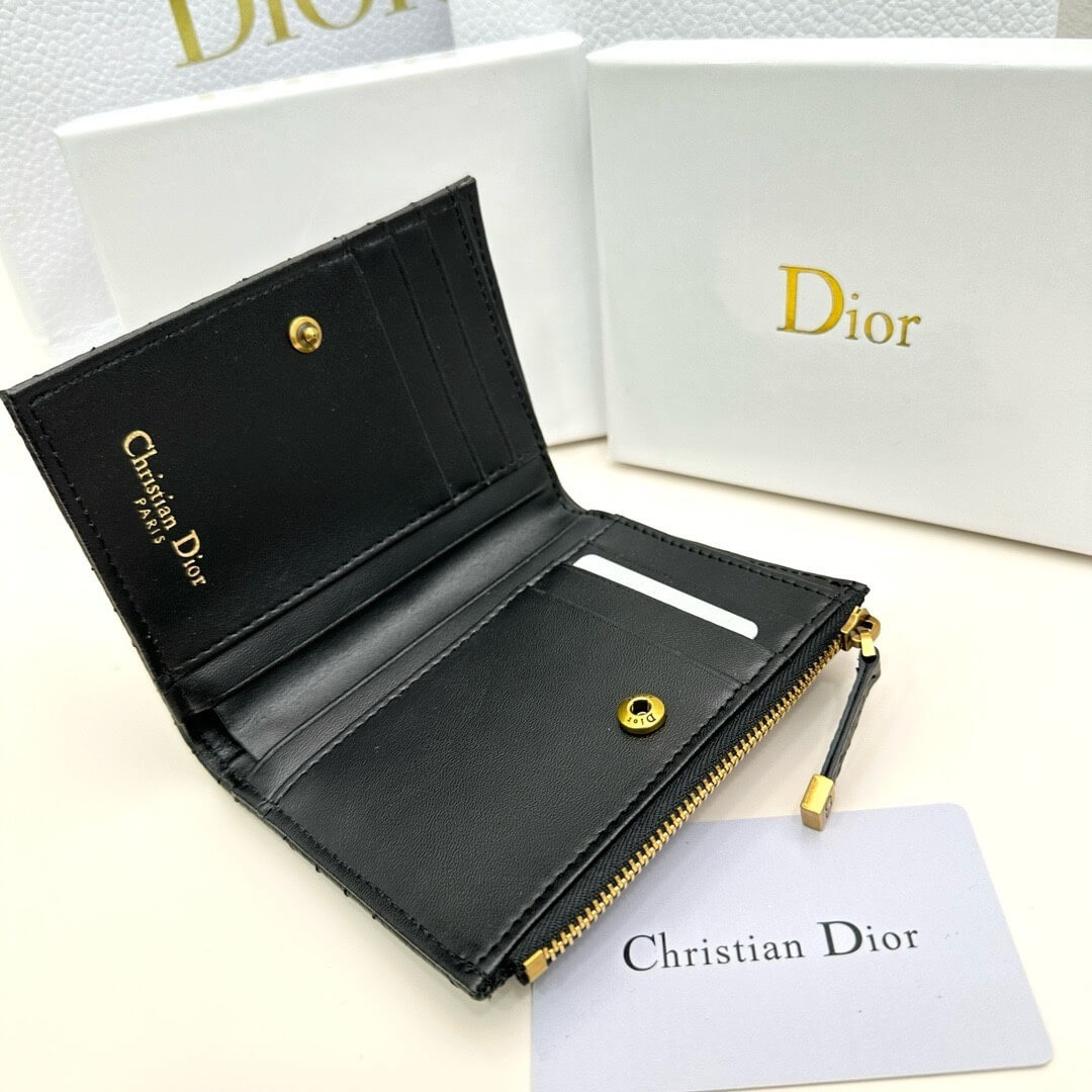 Dior Caro Dahlia Wallet - Image 7