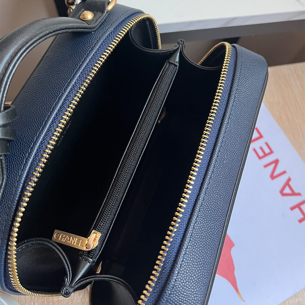 Chanel Medium Filigree Makeup Case - Image 8