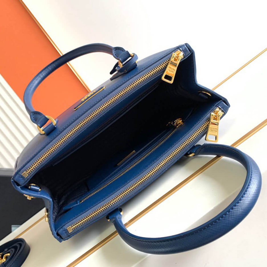 Bluette Medium Prada Galleria Saffiano leather bag - Image 8