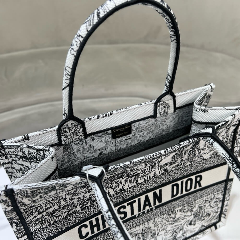 Medium Dior Book Tote - Image 8