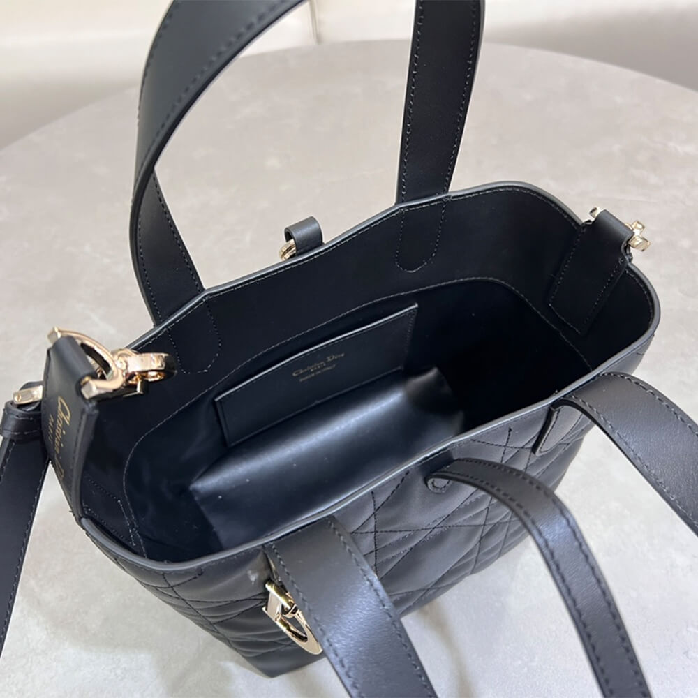 Small Dior Toujours Vertical Tote Bag - Image 8
