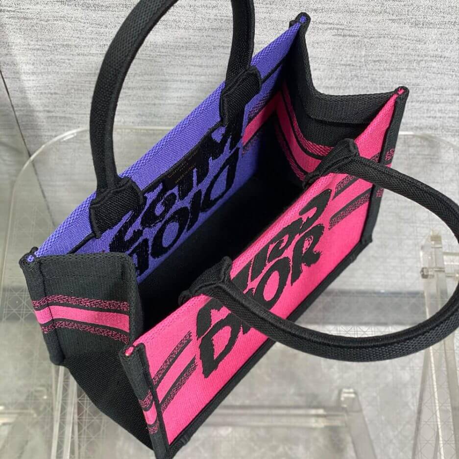 Small Dior Book Tote - Image 8