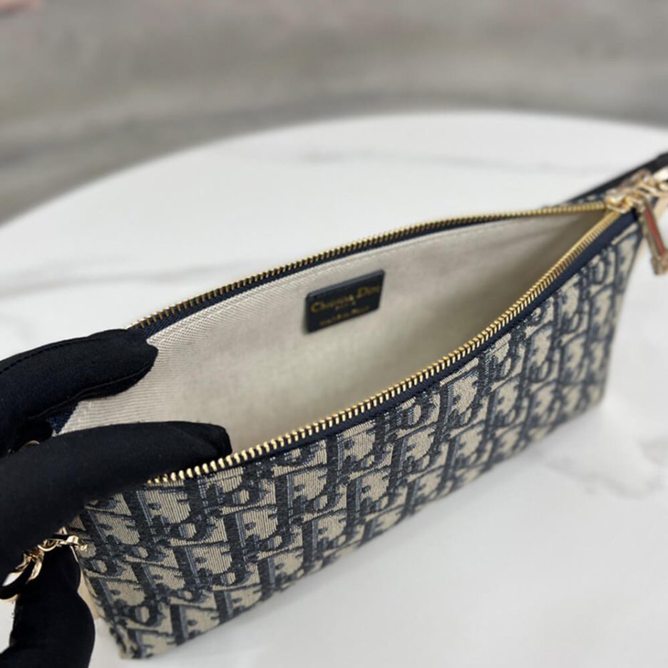 Blue DIOR CLUB BAG - Image 8