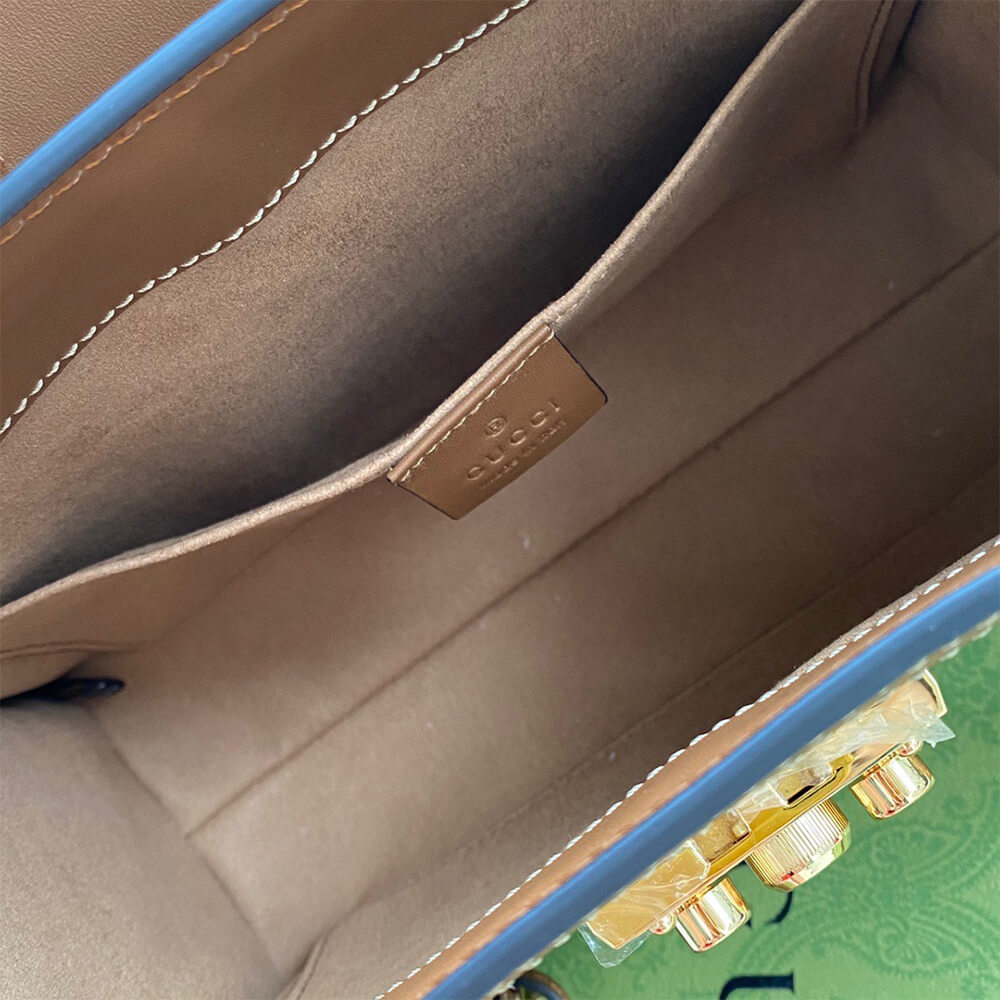 Padlock small GG shoulder bag - Image 8