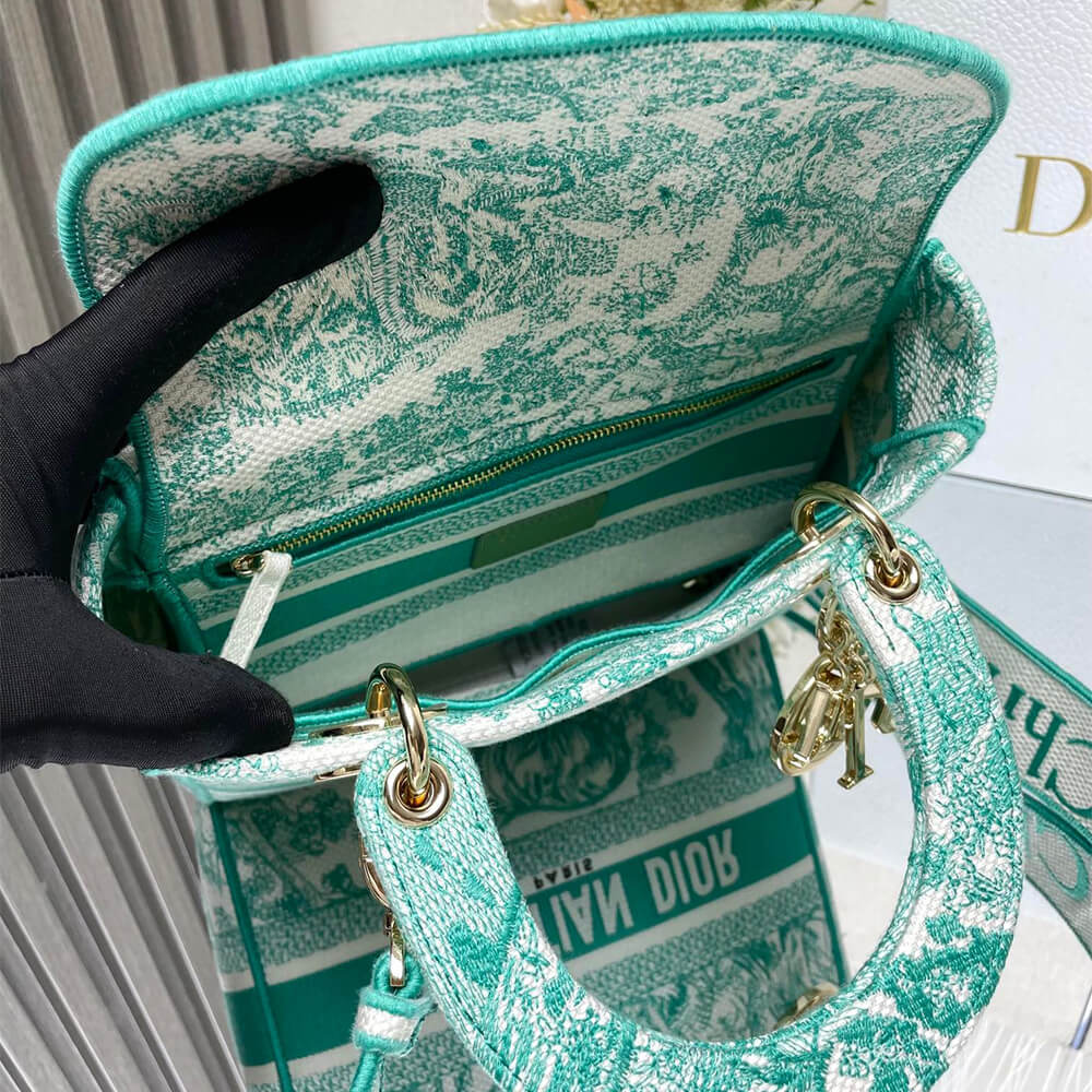 Dior Medium Lady D-Lite Bag - Image 8