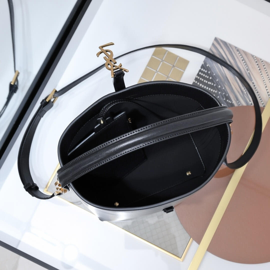 Black YSL LE 37 Leather - Image 8