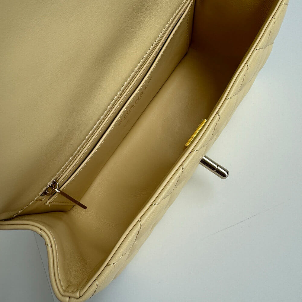 CHANEL Mini Classic Handbag With Top Handle - Image 8