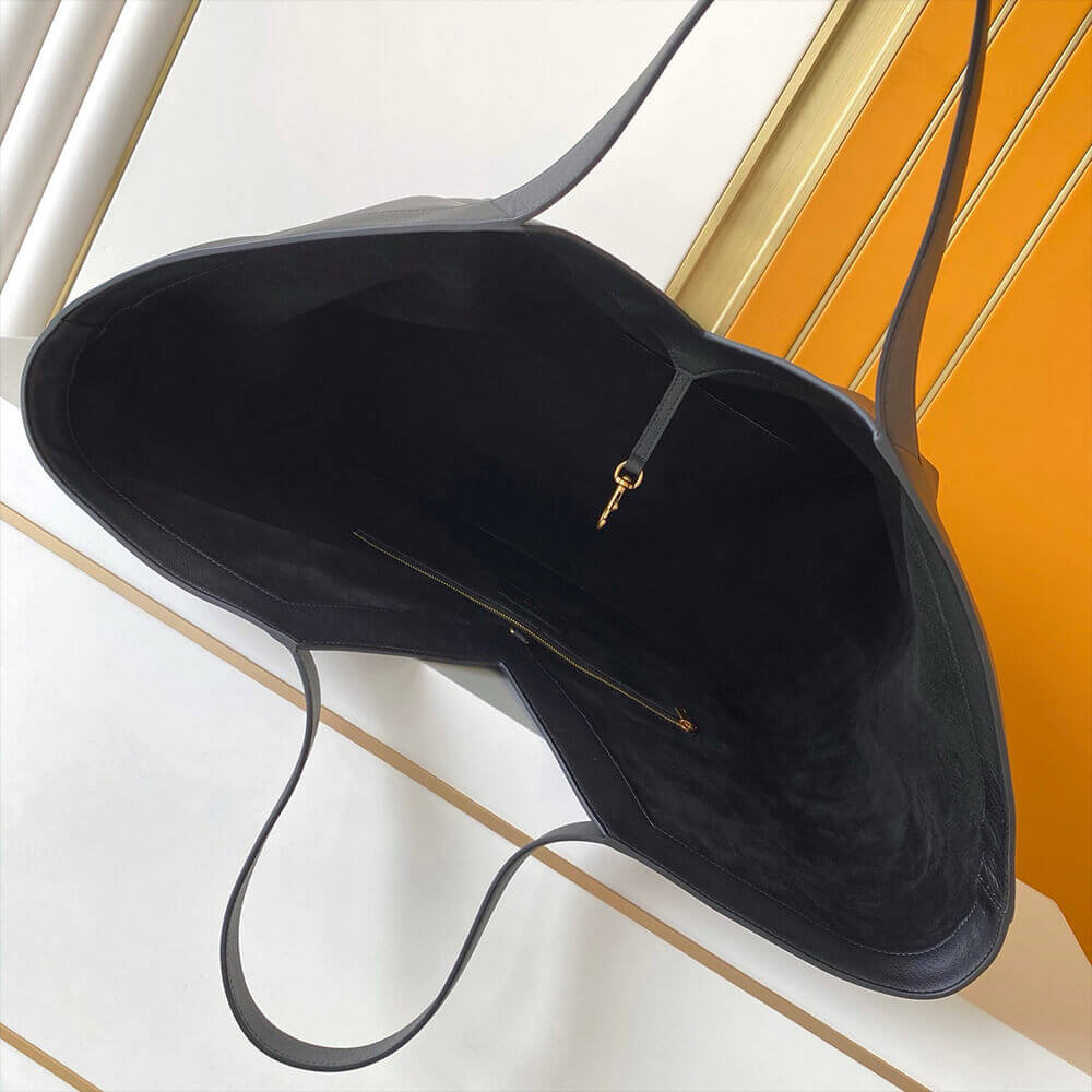 Black YSL Y TOTE IN LEATHER (High-end grade) - Image 8