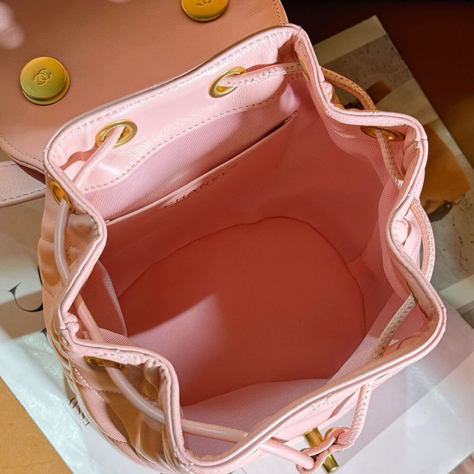 Pink CHANEL BACKPACK (high-end grade) - Image 8