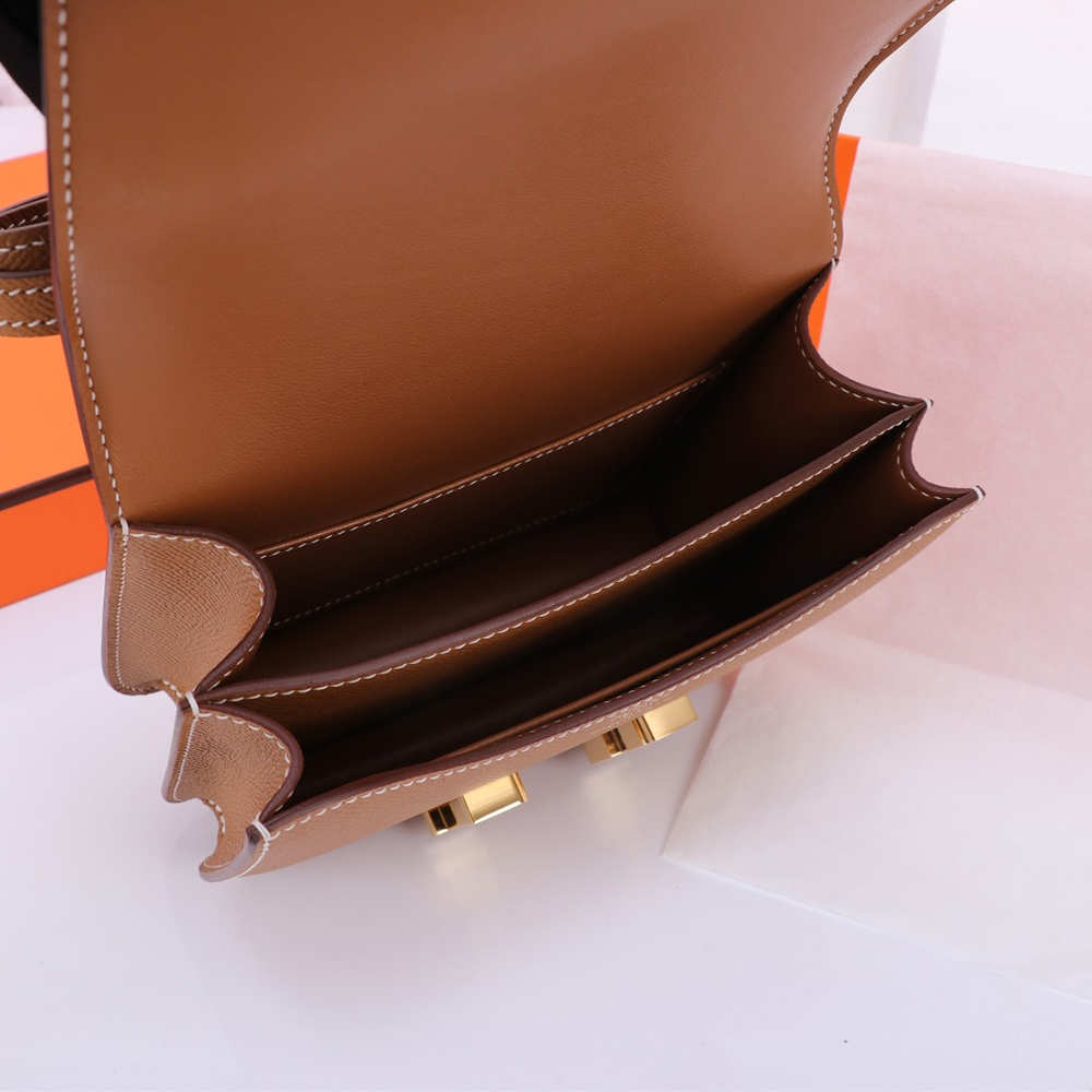 Brown Hermes Constance 19 - Image 8